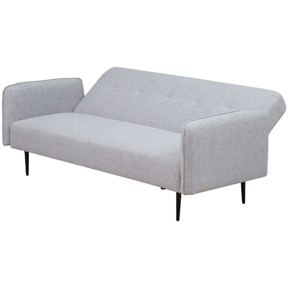 Berne Divano Convertibile 3 Posti In Tessuto Grigio - Foto 2