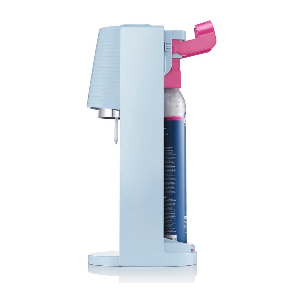 Macchina per Acqua Ffrizzante 1 Litro + 1 Ricarica di Gas Colore Blu - Foto 2