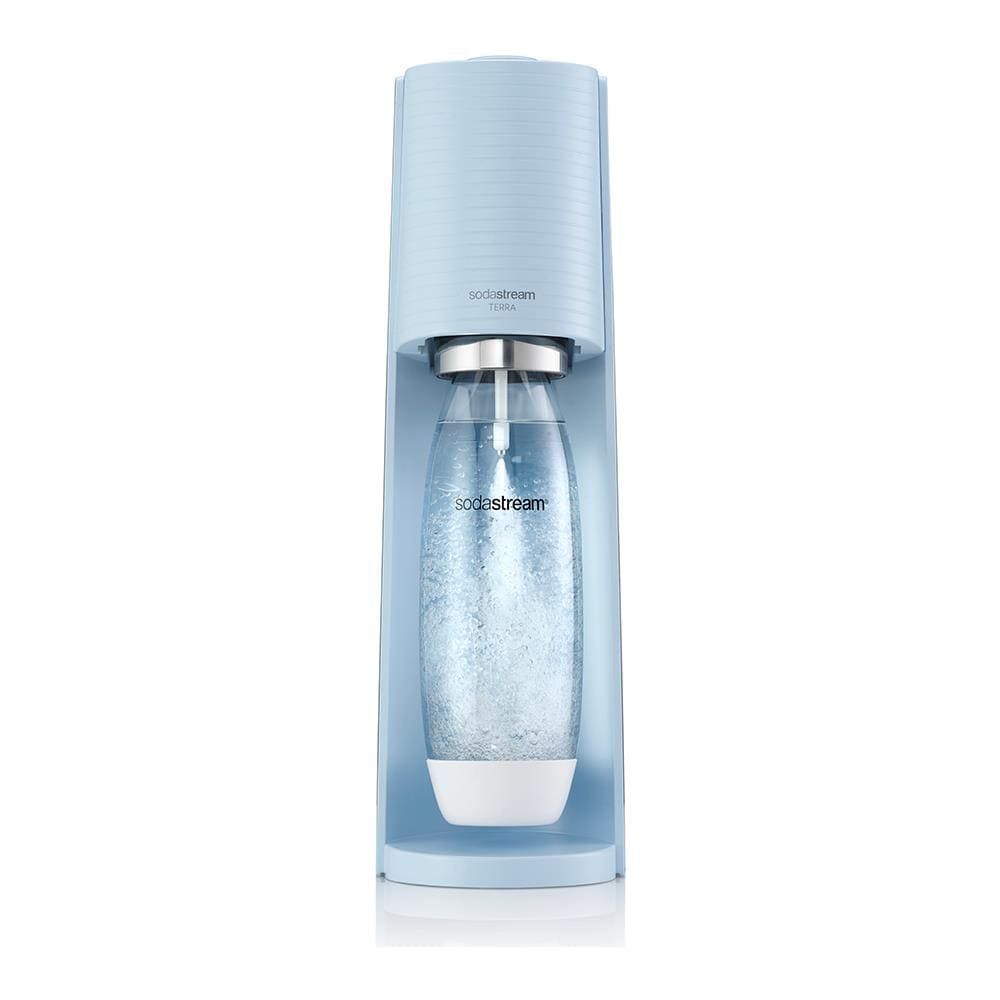 Macchina per Acqua Ffrizzante 1 Litro + 1 Ricarica di Gas Colore Blu - Foto 1