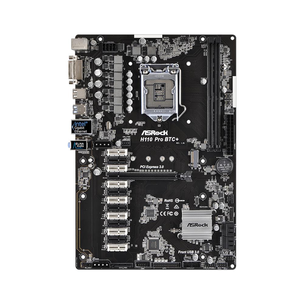 Scheda Madre H110 Pro BTC+ Socket LGA 1151 Chipset H110 ATX - Foto 2