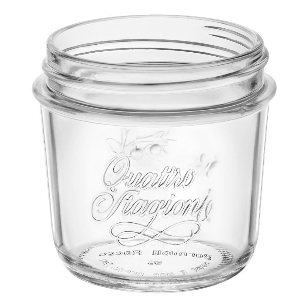 Set 6 Barattoli 4 Stagioni Bocca Larga 20 Cl Made In Italy - Foto 1