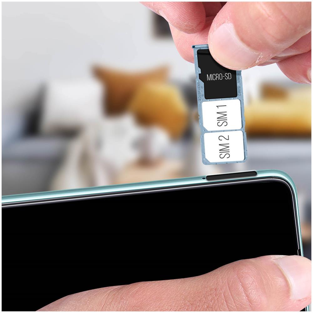 Alloggio Sim Samsung Galaxy A51 Supporto Scheda Sim + Scheda Micro Sd - Blu - Foto 8