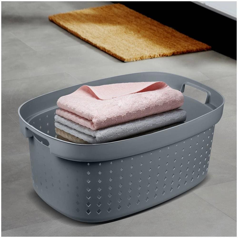 Cesto Per Biancheria Ispirato Allo Stile Scandinavo Seoul 42 L - Foto 2