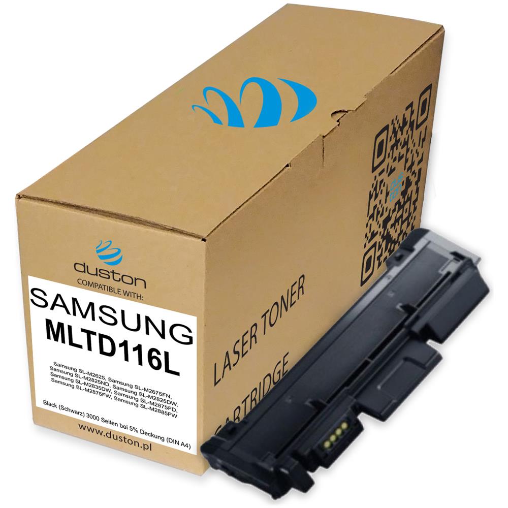 TONER COMPATIBILE - 3x Mltd116l, Mlt-d116l Negro Compatible Con Samsung Sl-m2693 2876 2876n 2676fh 2876hn 2626d 2626nd 2875nd - Foto 2