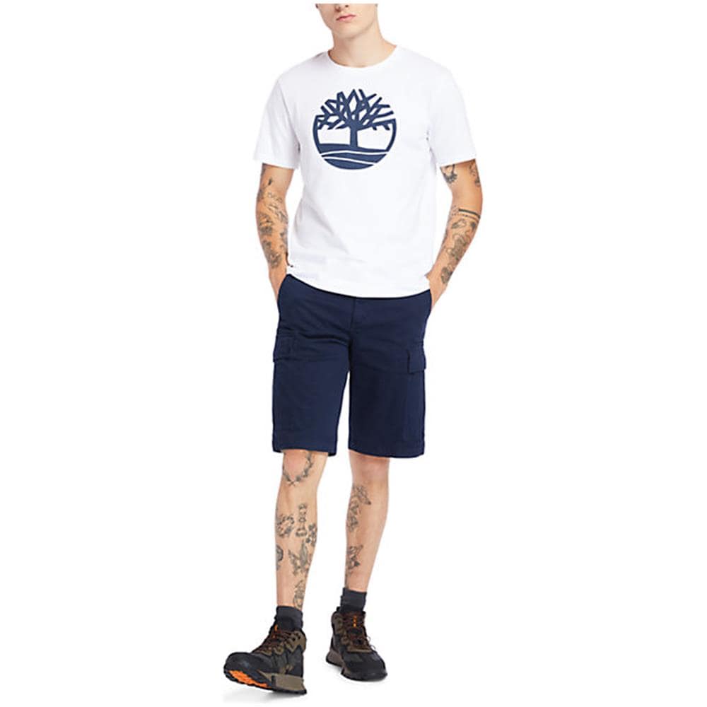 T-shirt Da Uomo Kennebec River Tree Bianca Taglia L Codice Tb0a2c2r100 - Foto 5