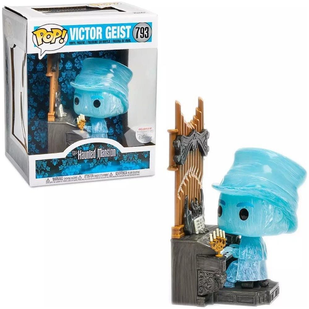 Haunted Mansion Pop! Disney Vinyl Figure Victor Geist W / organ (exclusive) 9 Cm - Foto 1