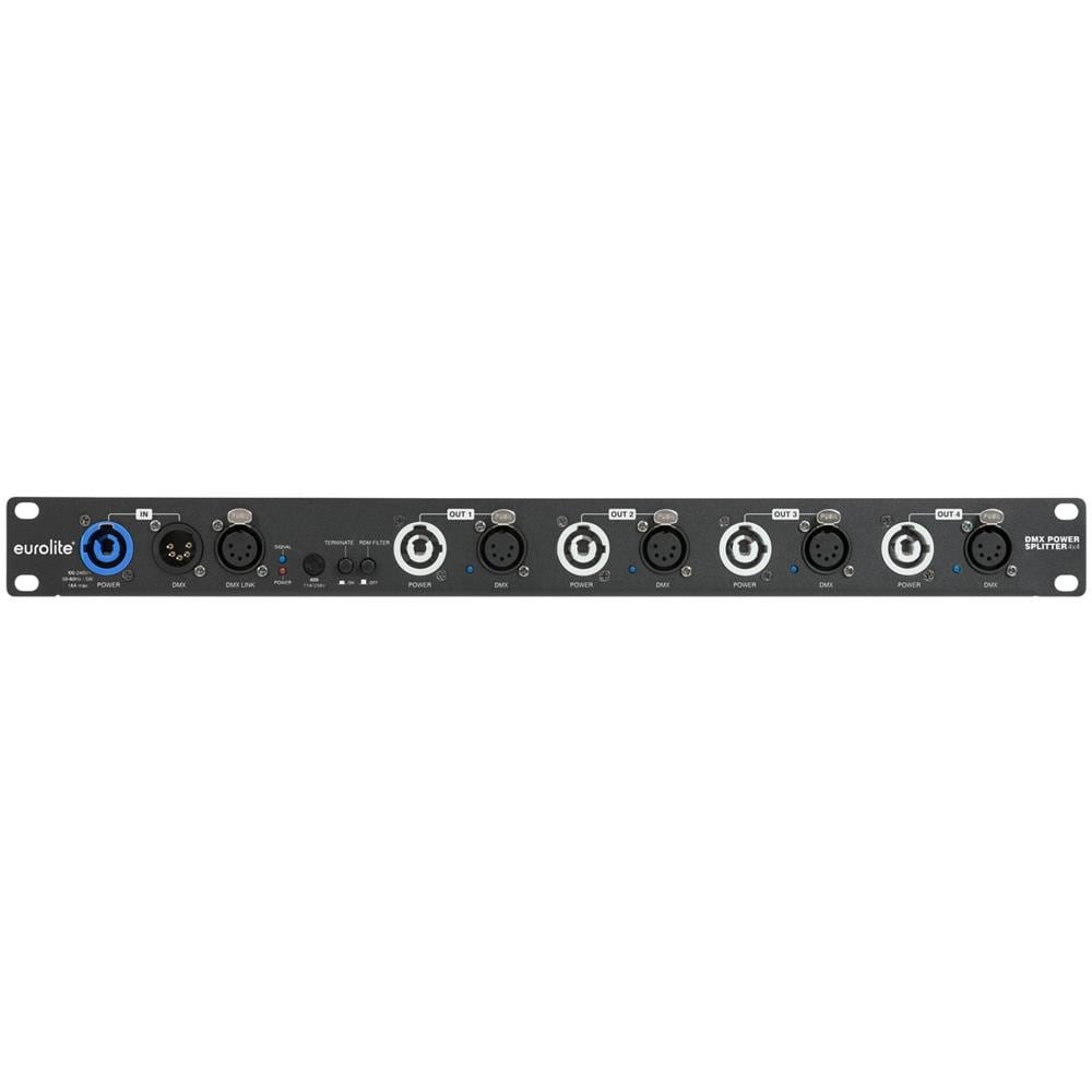 Dmx Power Splitter 4x4 5-pin Xlr - Foto 2