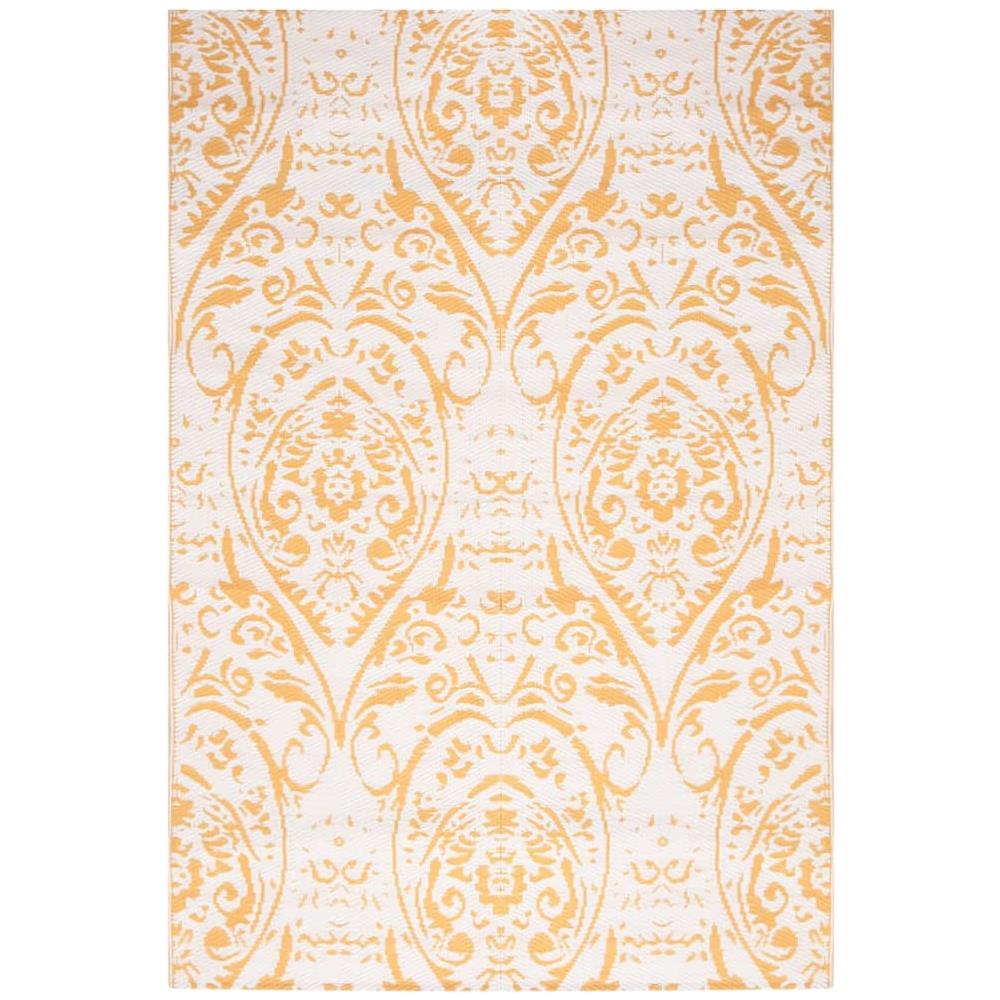 Tappeto Da Esterno Giallo 140x200 Cm In Pp - Foto 2