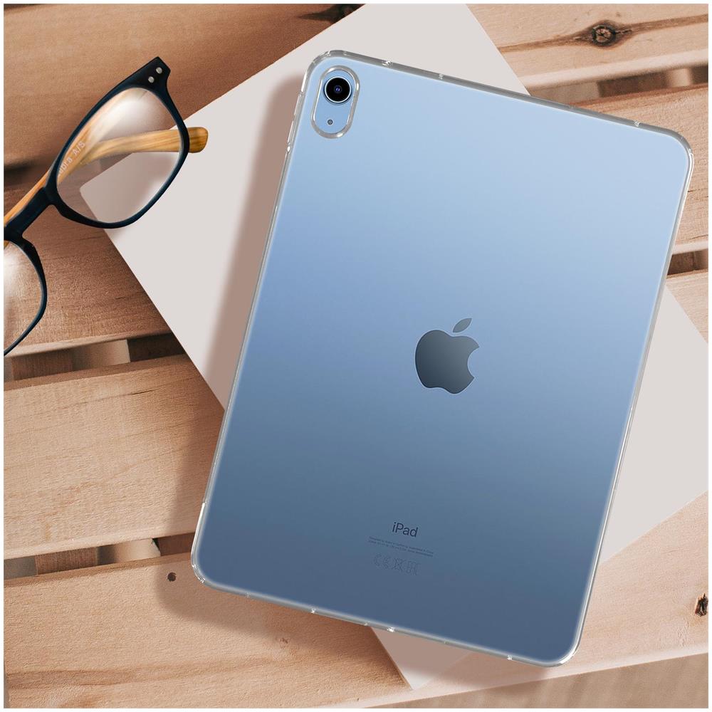 Cover Per Ipad 10.9 2022 / 11 2025 Silicone Gel Flessibile Sottile E Leggera Trasparente - Foto 5