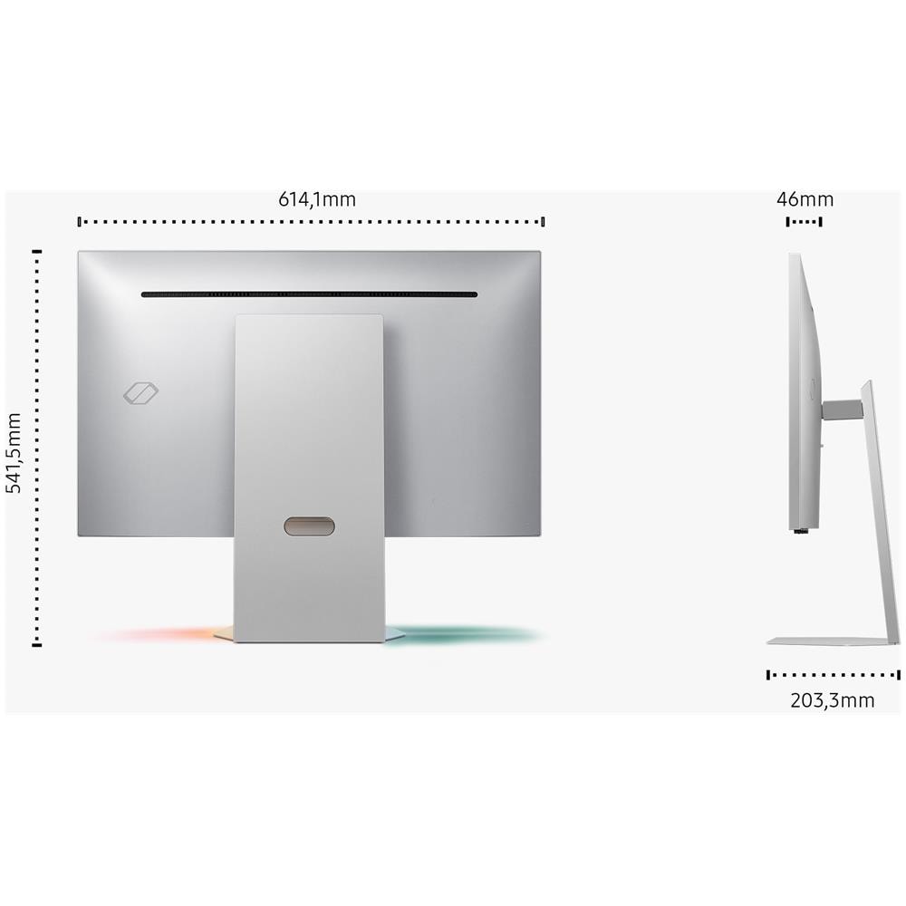 Monitor 27" LCD IPS Gaming Odyssey G90XF Full HD 1920 x 1080 Pixel Tempo di Risposta 1 ms Frequenza di Aggiornamento 165 (Hz) - Foto 3