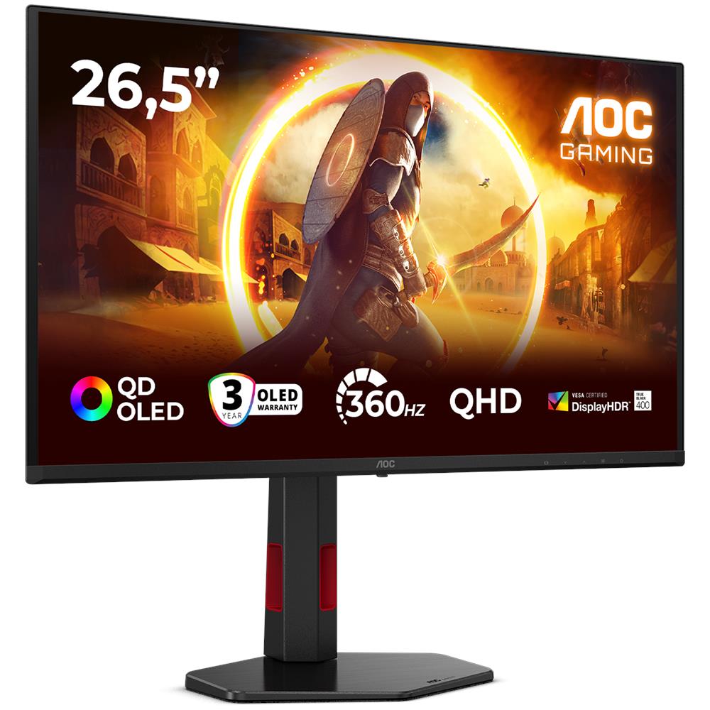 G4 Q27G4SDR Monitor PC 67,3 cm (26.5") 2560 x 1440 Pixel Quad HD QD-OLED Nero, Rosso - Foto 16