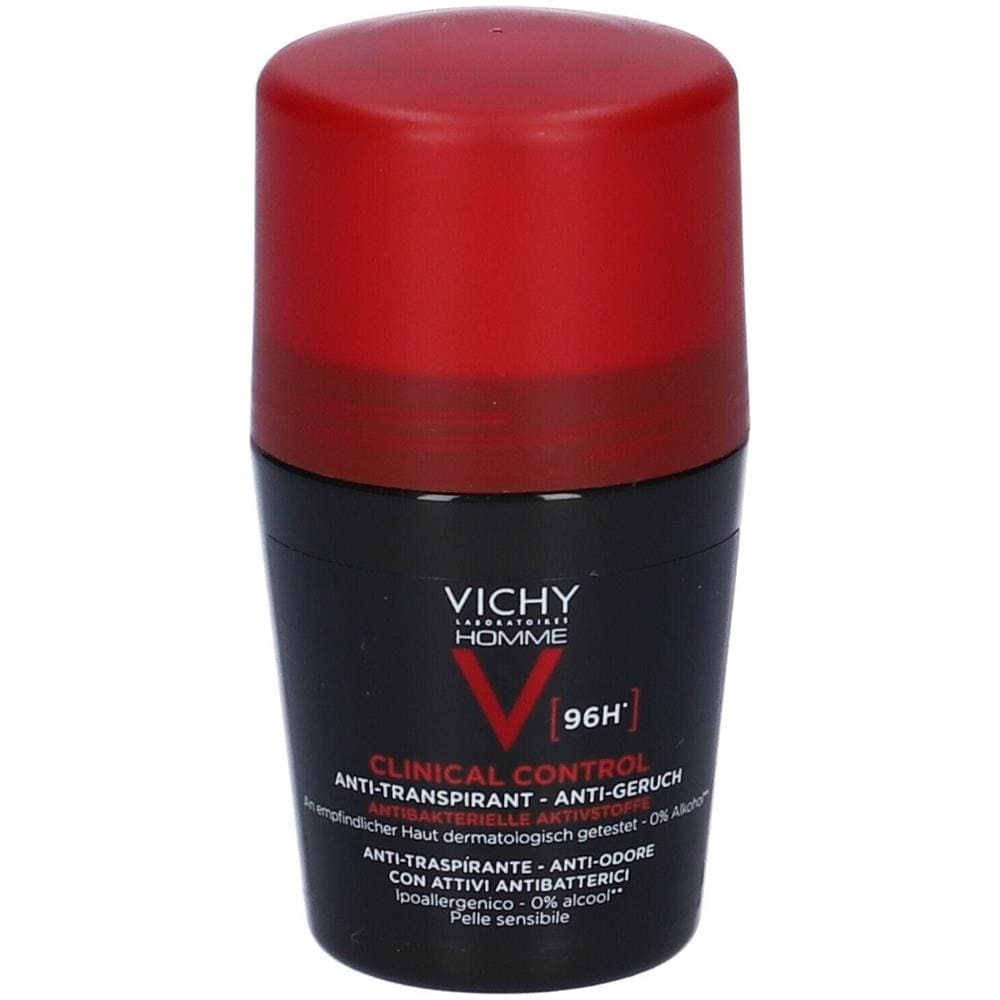 Vichy Homme Deodorante Clinical Control 96H Roll 50 ml - Foto 1