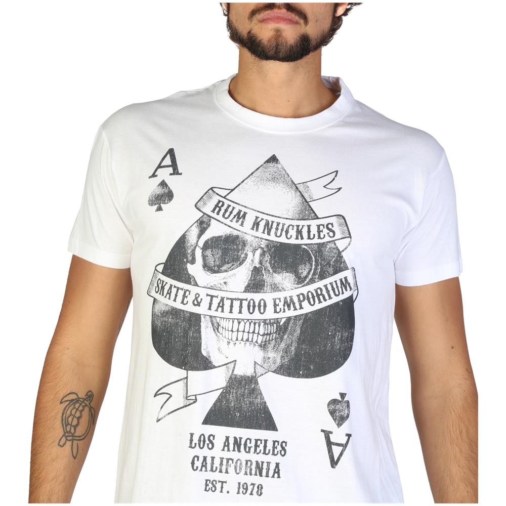 T-shirt Uomo Bianco Dnmts044wht Taglia M - Foto 2