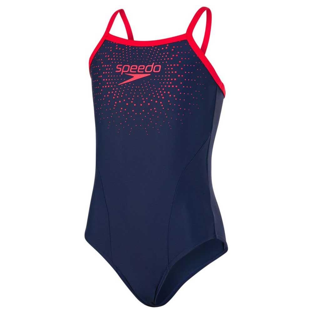 Costumi Bambina Speedo Gala Logo Thinstrap Costumi Junior Uk 32 - Foto 1