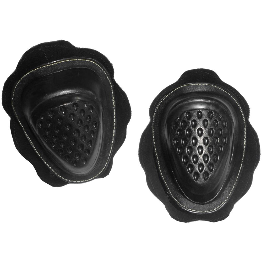 Sliders Ricambio Coppia Saponetta Tuta Moto Pelle Pista Universali Velcro Nero - Foto 1