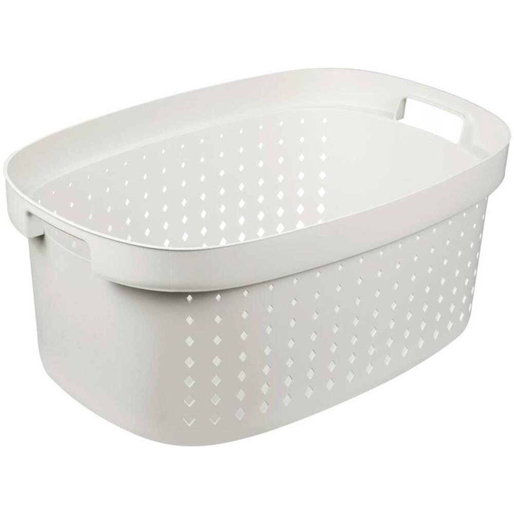 Portabiancheria 42 L Seoul Bianco Con Manico - Foto 1