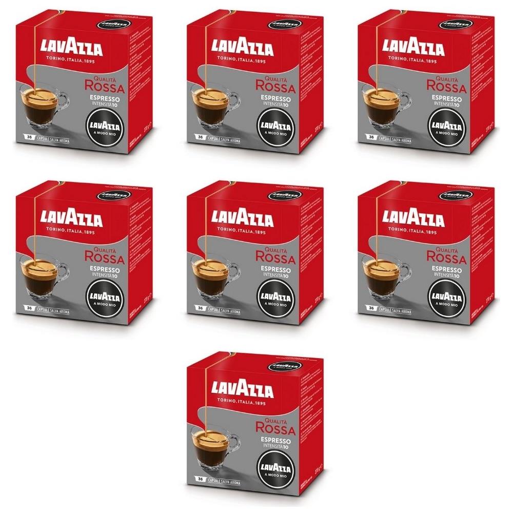 Caffe' A Modo Mio Qualita' Rossa 252 Capsule - Foto 1