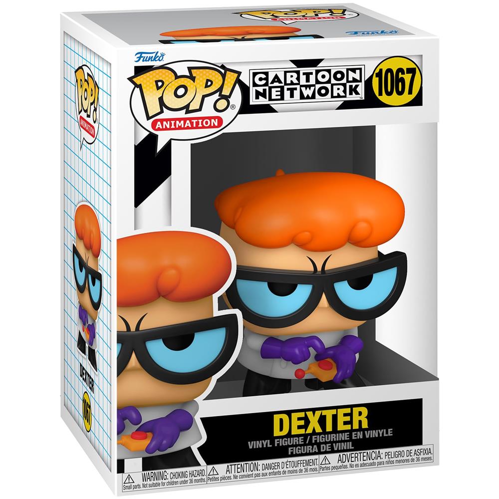 Dexter's Lab Pop! Animation Vinyl Figure Dexter With Remote 9 Cm - Foto 2