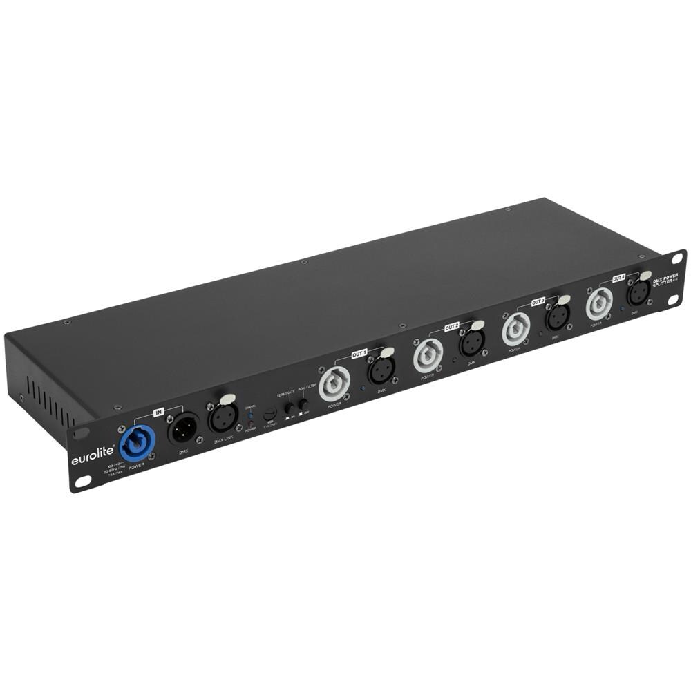 Dmx Power Splitter 4x4 3-pin Xlr - Foto 1