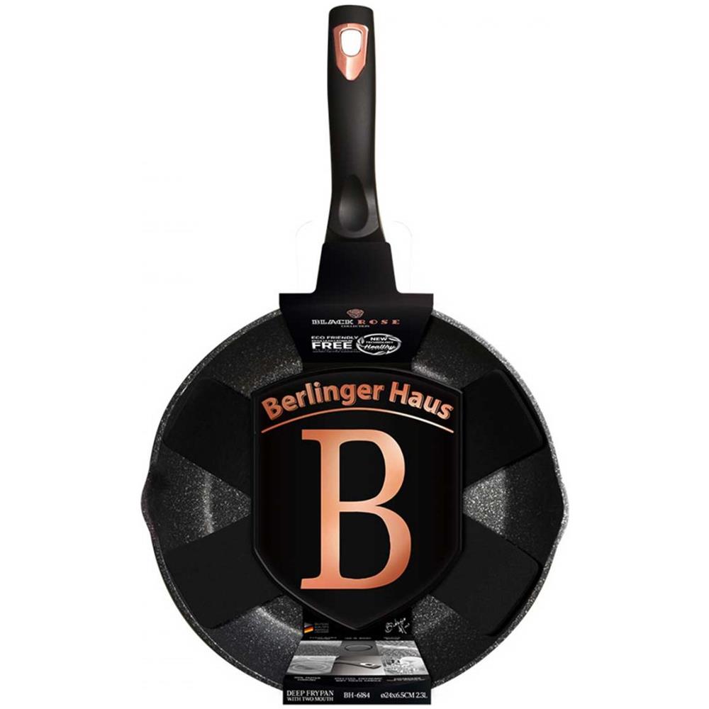 Padella In Granito Profonda 24 Cm Black Rose Bh-6184 - Foto 2