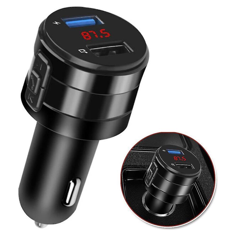 Adattatore FM Bluetooth Per Auto Con Doppia Porta USB E Mani Libere, Nuovo, Cinese - Foto 2