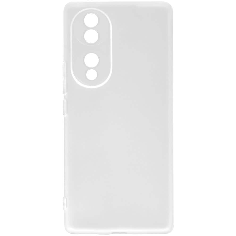 Cover Per Honor 70 Silicone Gel Flessibile Sottile E Leggera Bianco Traslucido - Foto 1