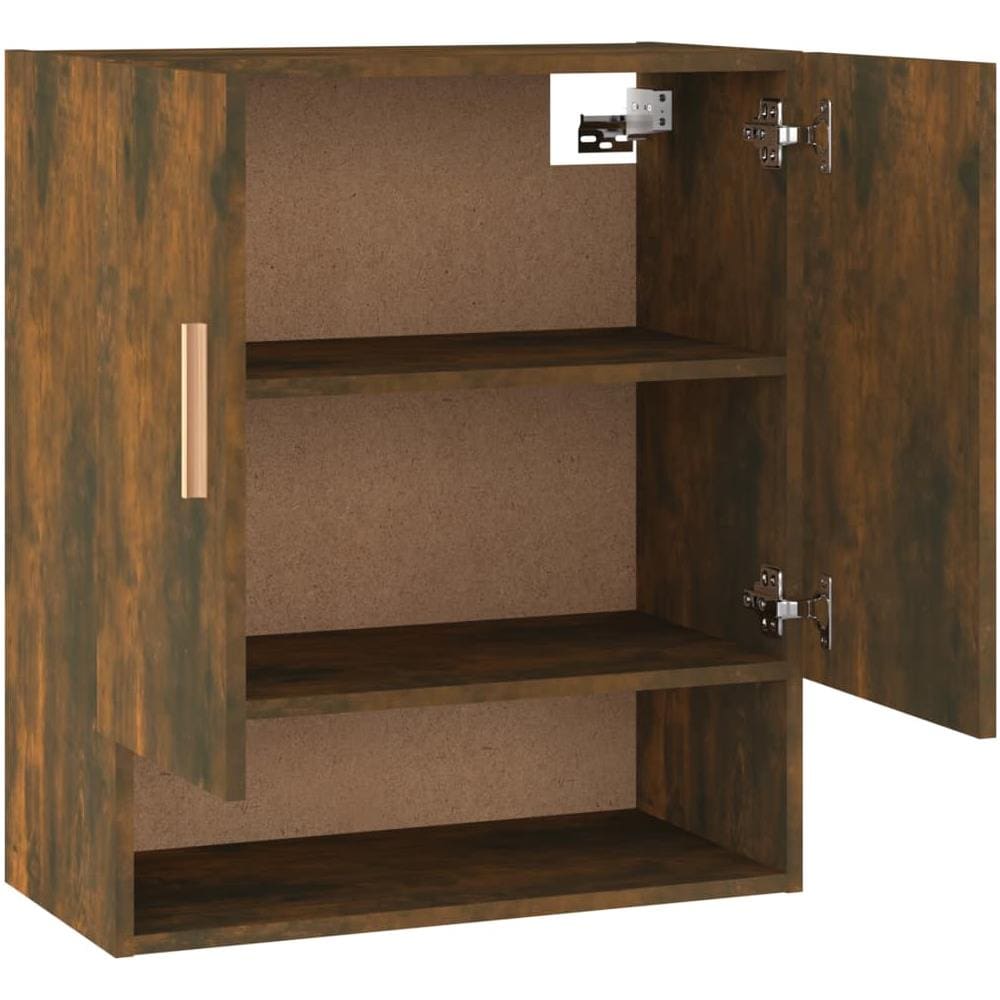 Armadietto A Muro Rovere Fumo 60x31x70 Cm In Legno Multistrato - Foto 8