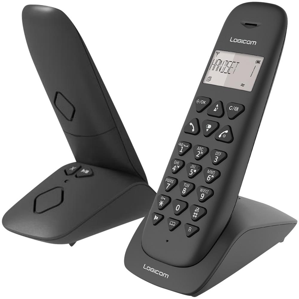 Set 2 Cordless Vega 255t Duo, Segreteria Telefonica E Registratore Nero - Foto 2