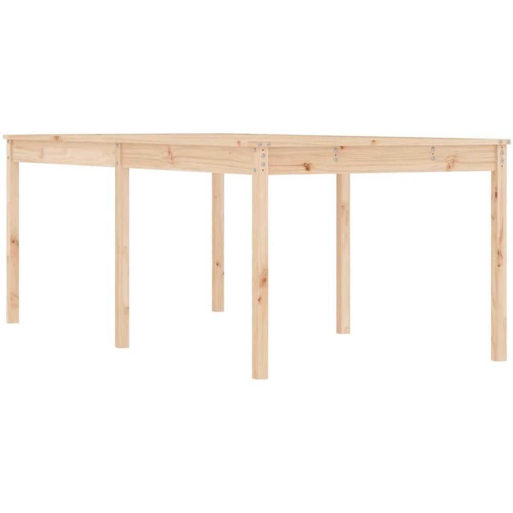 Tavolo Da Giardino 203,5x100x76 Cm In Legno Massello Di Pino - Foto 1