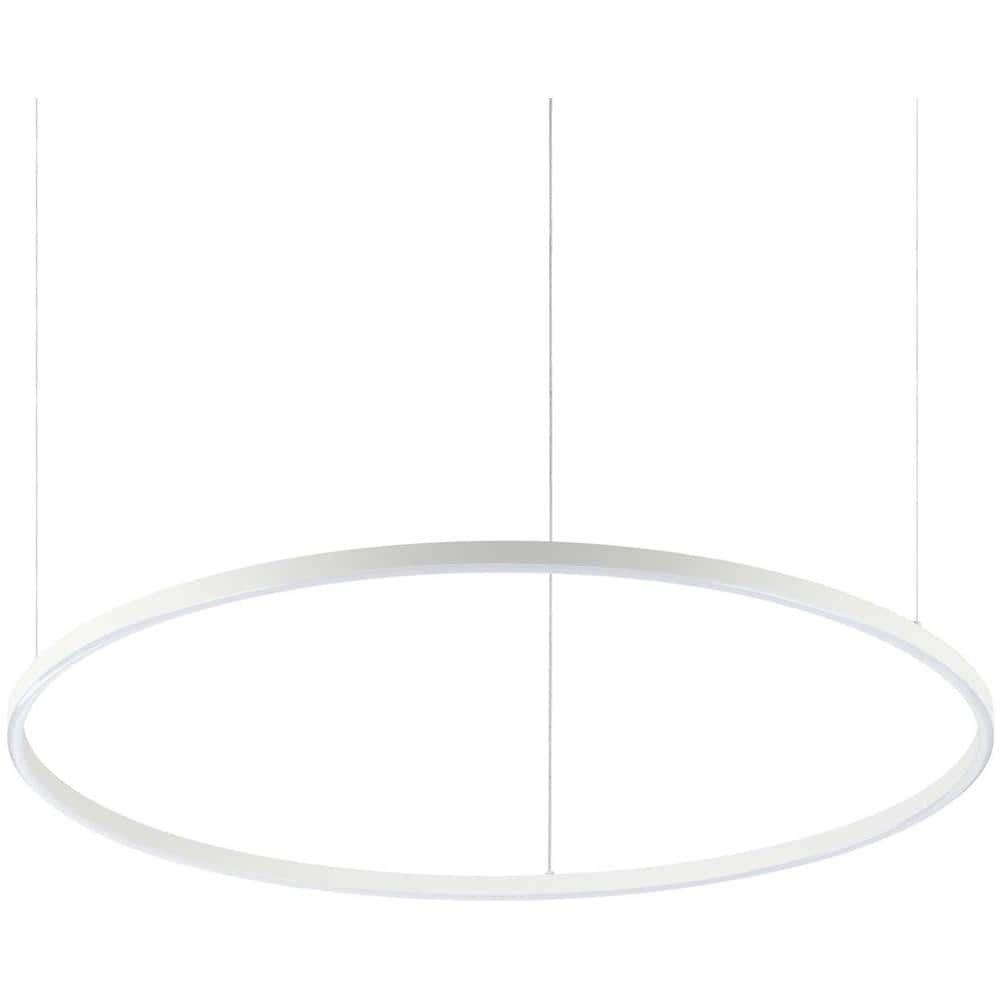 Lampada A Sospensione Bianco D 900 X H Min 275 - Max 2025 Mm - Foto 1