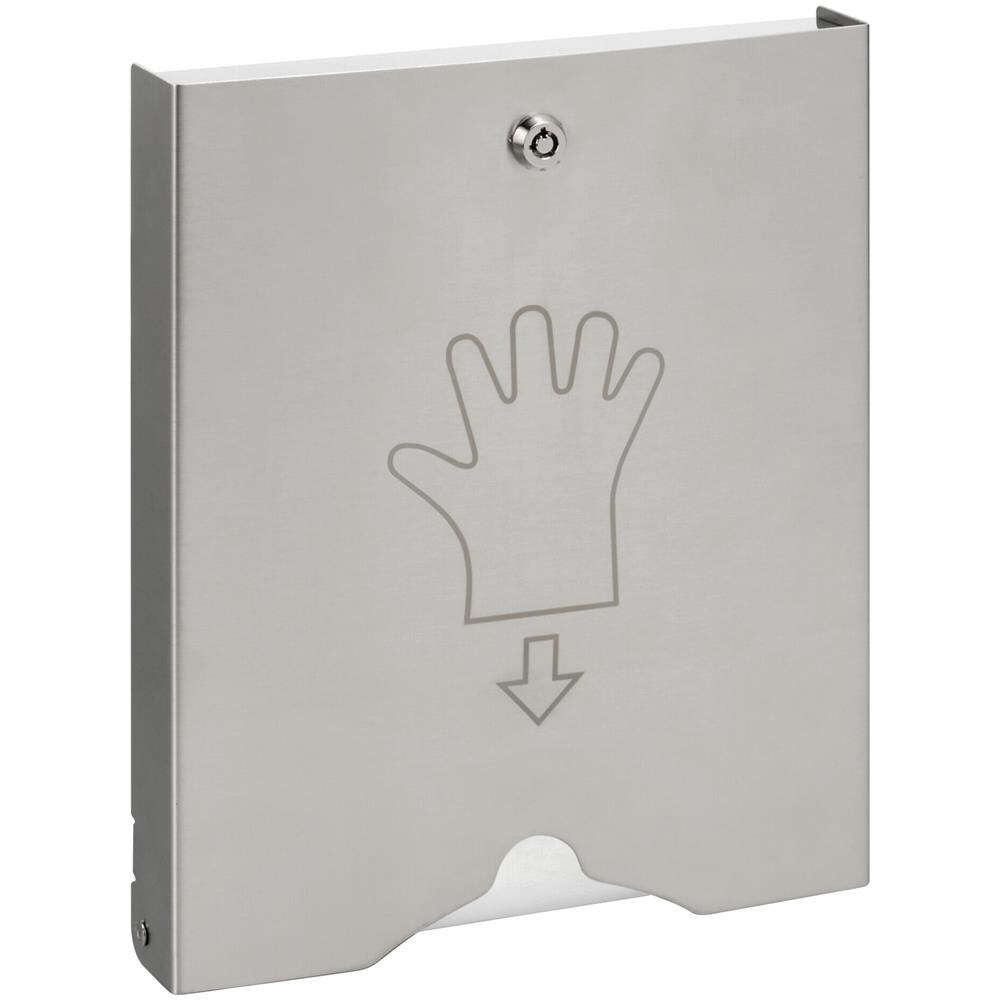 Dispenser In Acciaio Inox Con Serratura Per Guanti Monouso - Foto 2