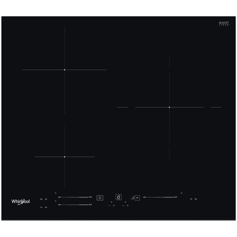 Piano Cottura WS S6360 BF a Induzione 3 Zone Cottura da 60 cm Colore Nero - Foto 1