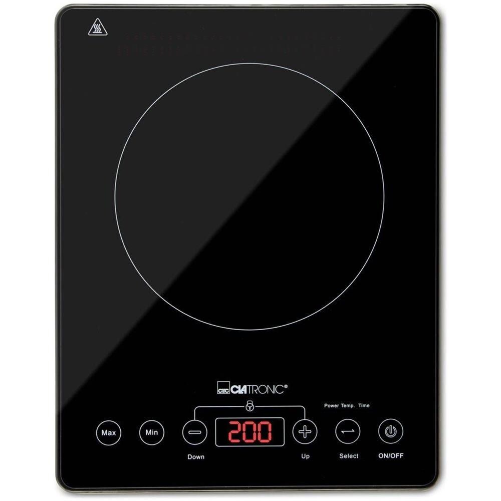 Piastra a Induzione Portatile EKI 3569 Potenza 2000 W 1 Fuoco Colore Nero - Foto 2