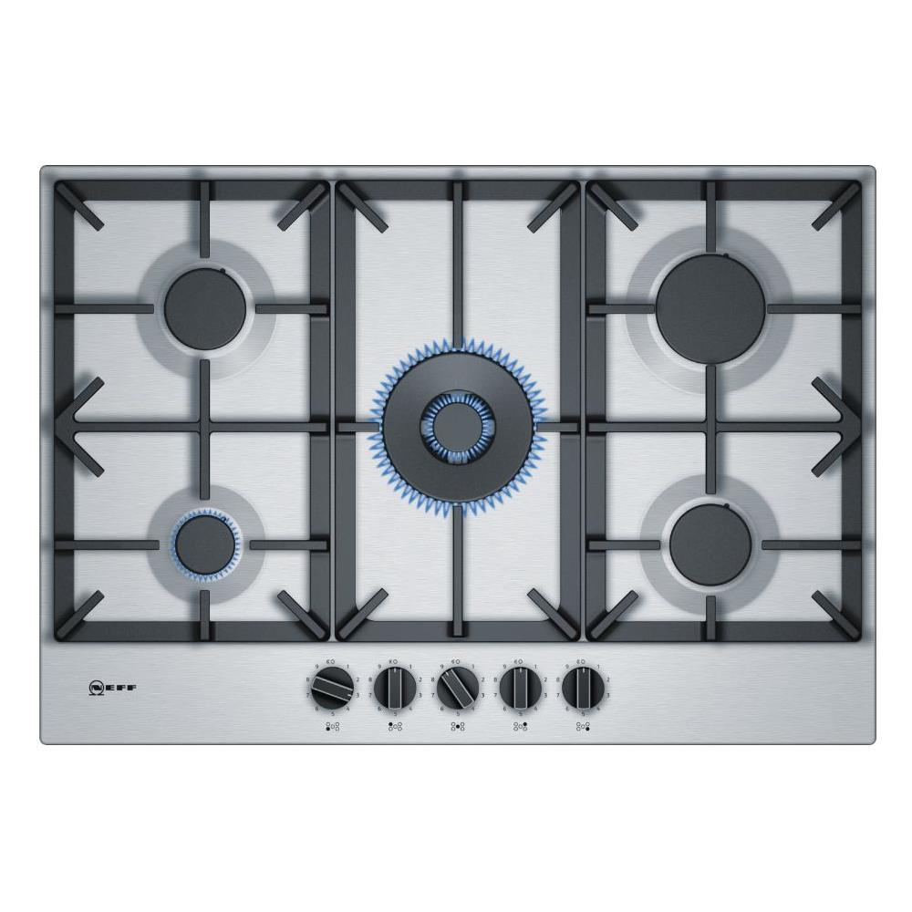 75 cm, 5 fuochi (1 wok), acciaio, Flame Select, gr - Foto 1