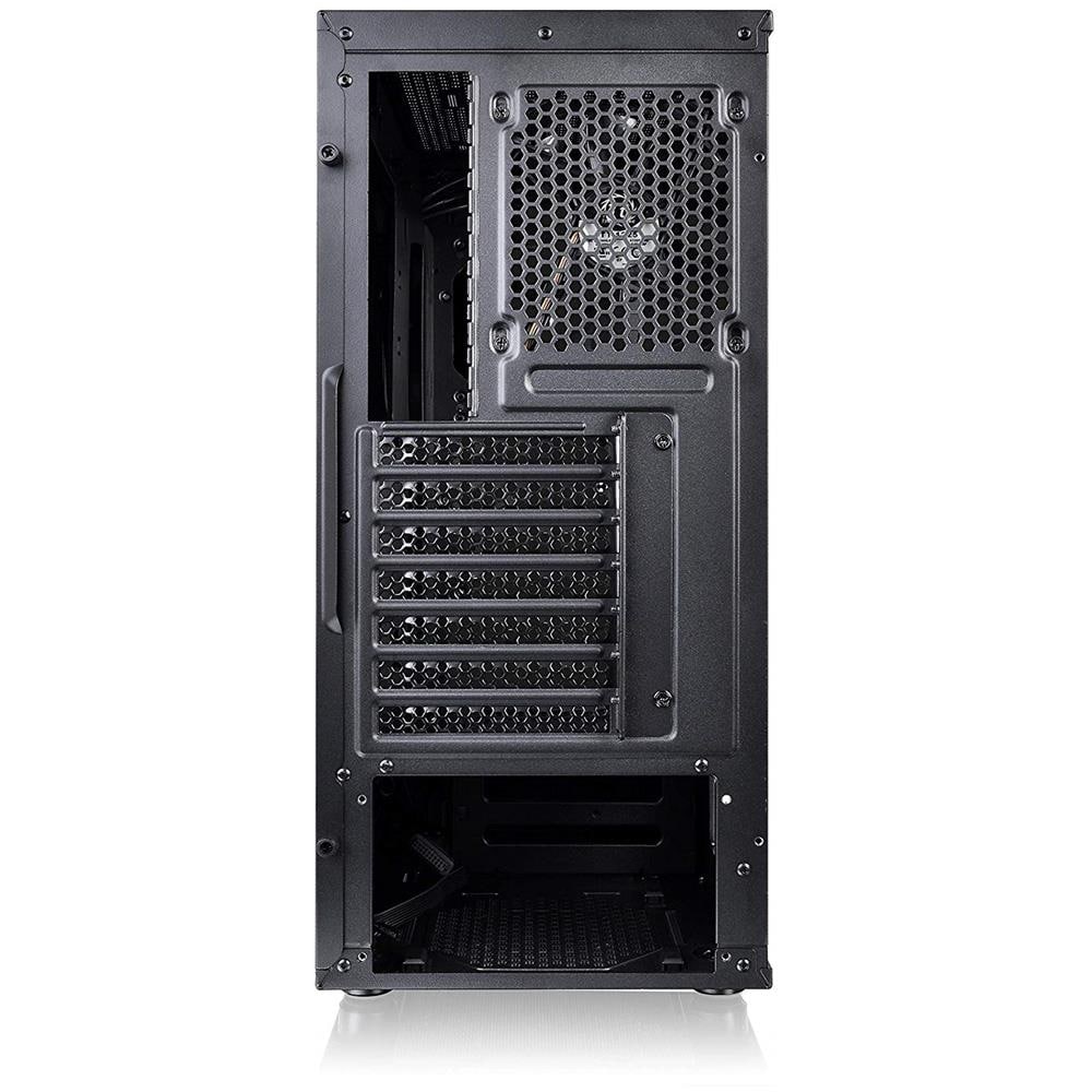 Case Versa J25 TG RGB Midi Tower ATX / Micro-ATX / Mini-ITX 2 Porte USB 3.0 Colore Nero (Finestrato)  - Foto 7