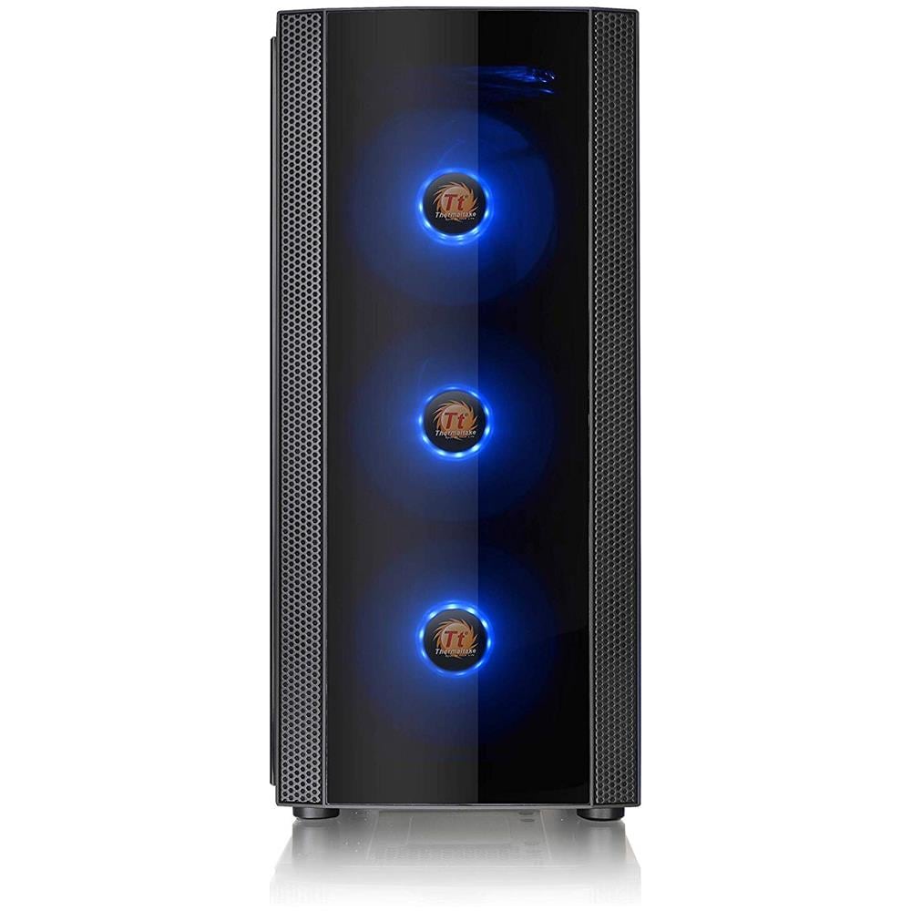 Case Versa J25 TG RGB Midi Tower ATX / Micro-ATX / Mini-ITX 2 Porte USB 3.0 Colore Nero (Finestrato)  - Foto 2