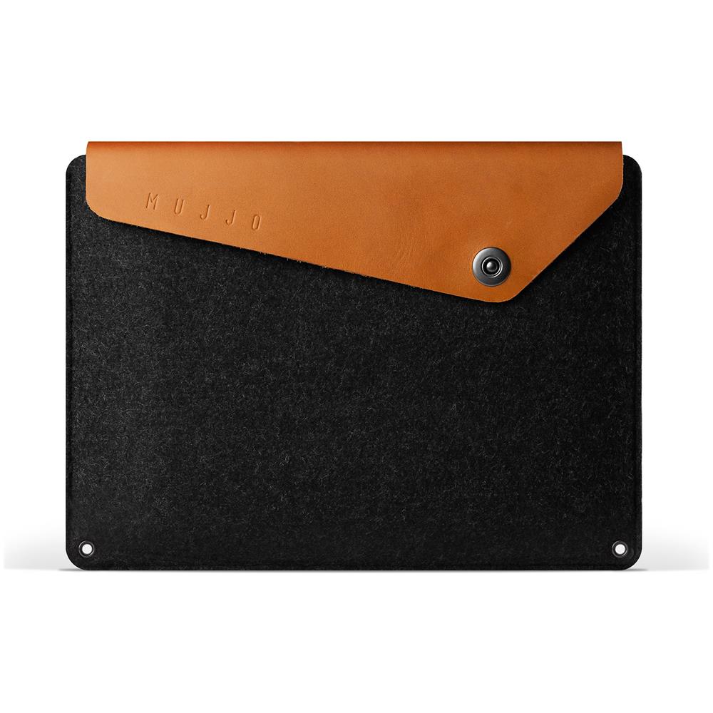 MJ-SL-078-TN 12" Custodia a tasca Nero, Marrone chiaro borsa per notebook - Foto 1