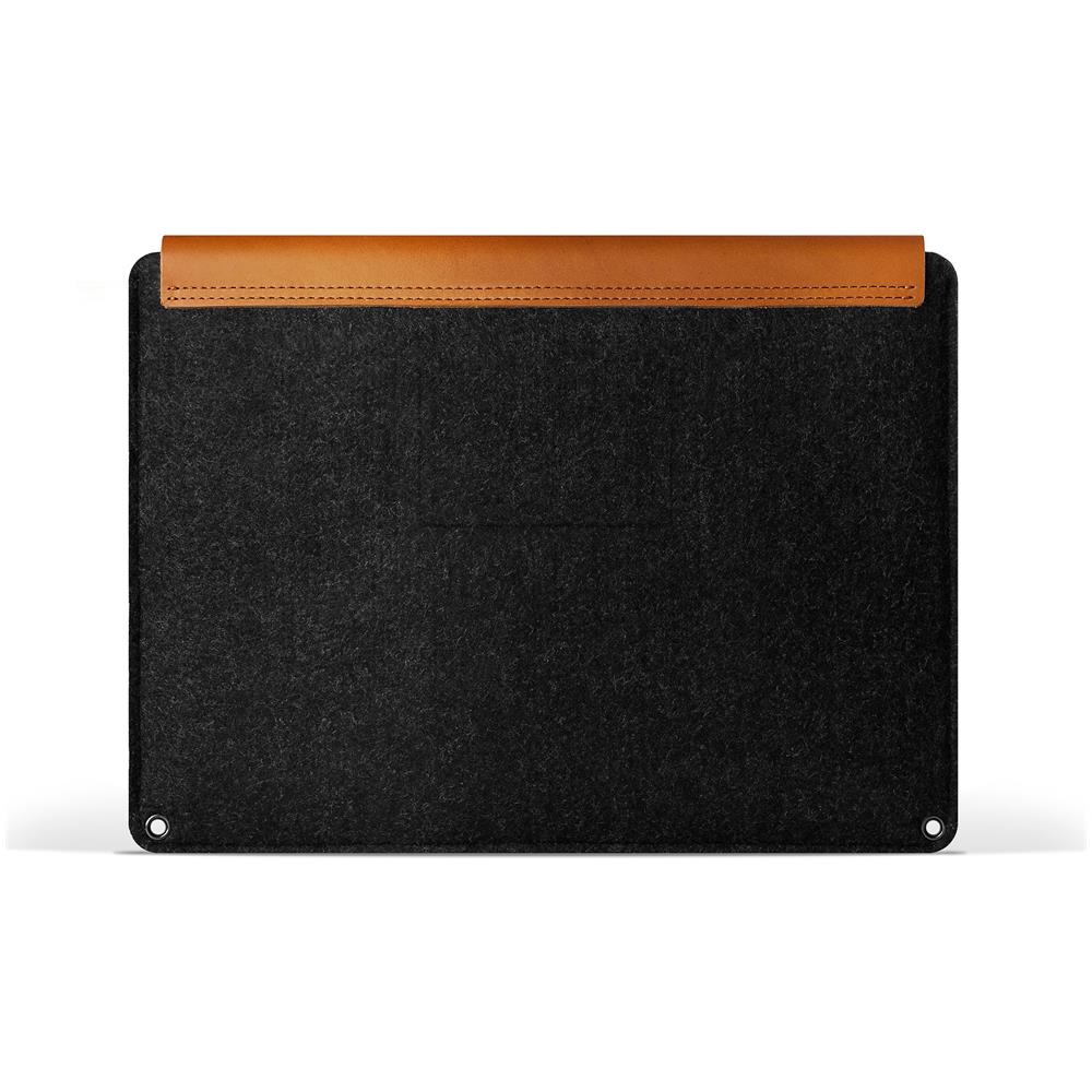 MJ-SL-078-TN 12" Custodia a tasca Nero, Marrone chiaro borsa per notebook - Foto 2