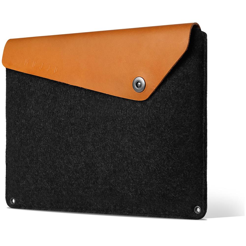MJ-SL-078-TN 12" Custodia a tasca Nero, Marrone chiaro borsa per notebook - Foto 3