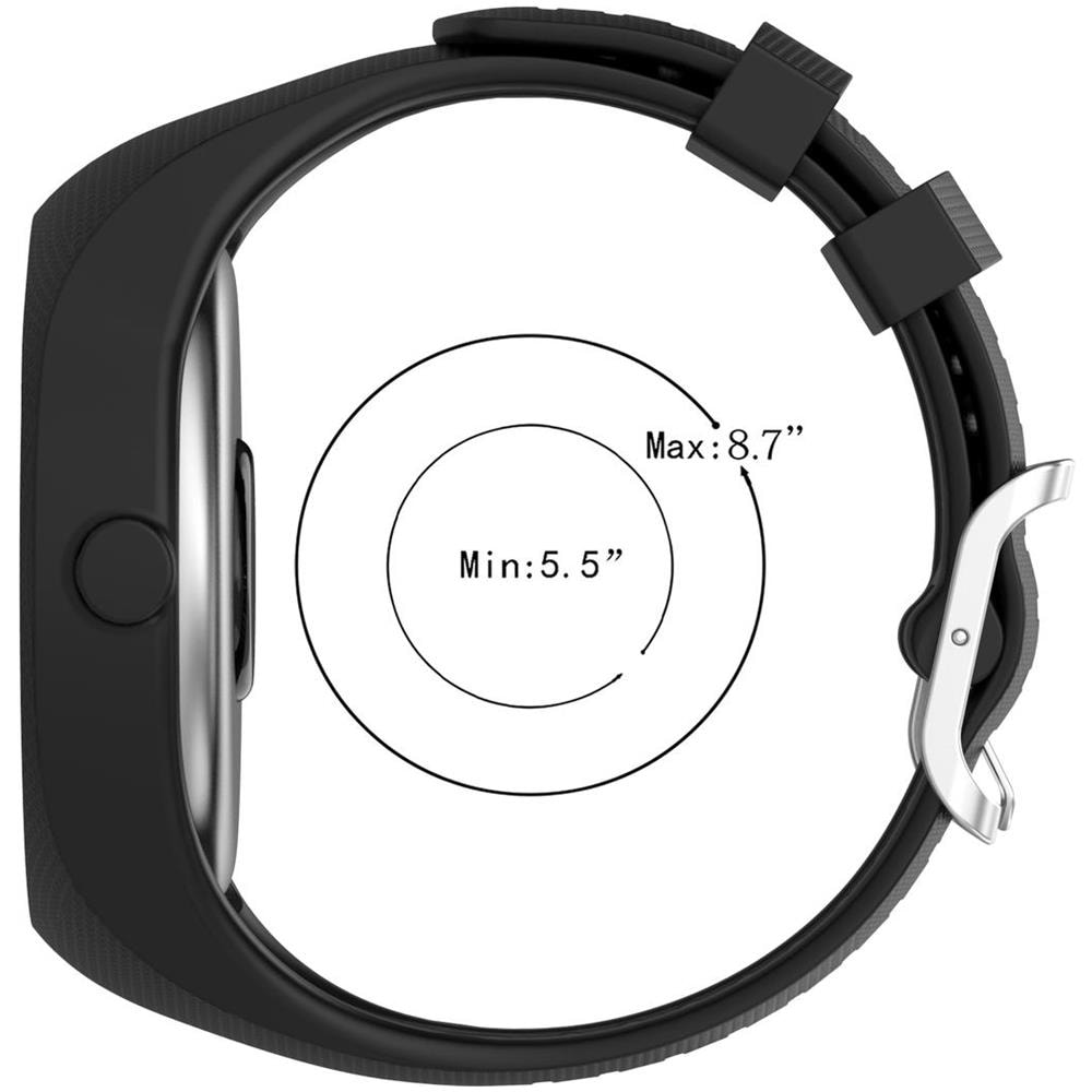 Bracciale Polar M200 In Silicone Nero - Foto 2