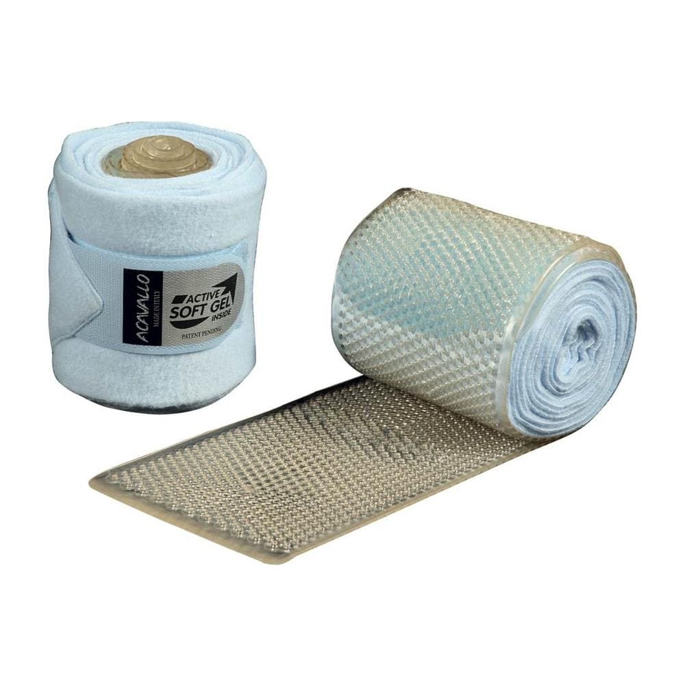 Coppia Di Fasce Elastiche Da Lavoro Con Inserto Separato In Gel Taglia Unica - Foto 1