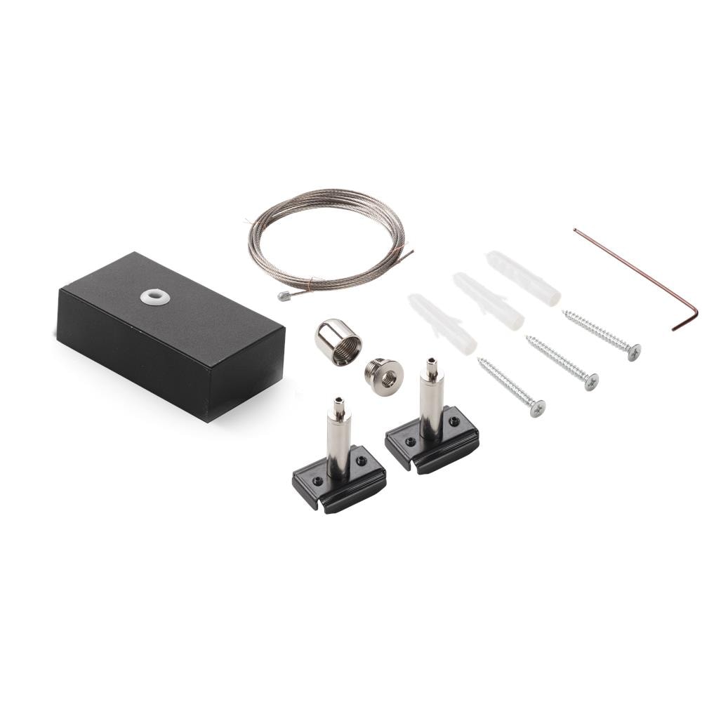 Ego Kit Single Steel Cable 2 Mt + Ceiling Cup Bk Lampada - 276328 - Foto 1