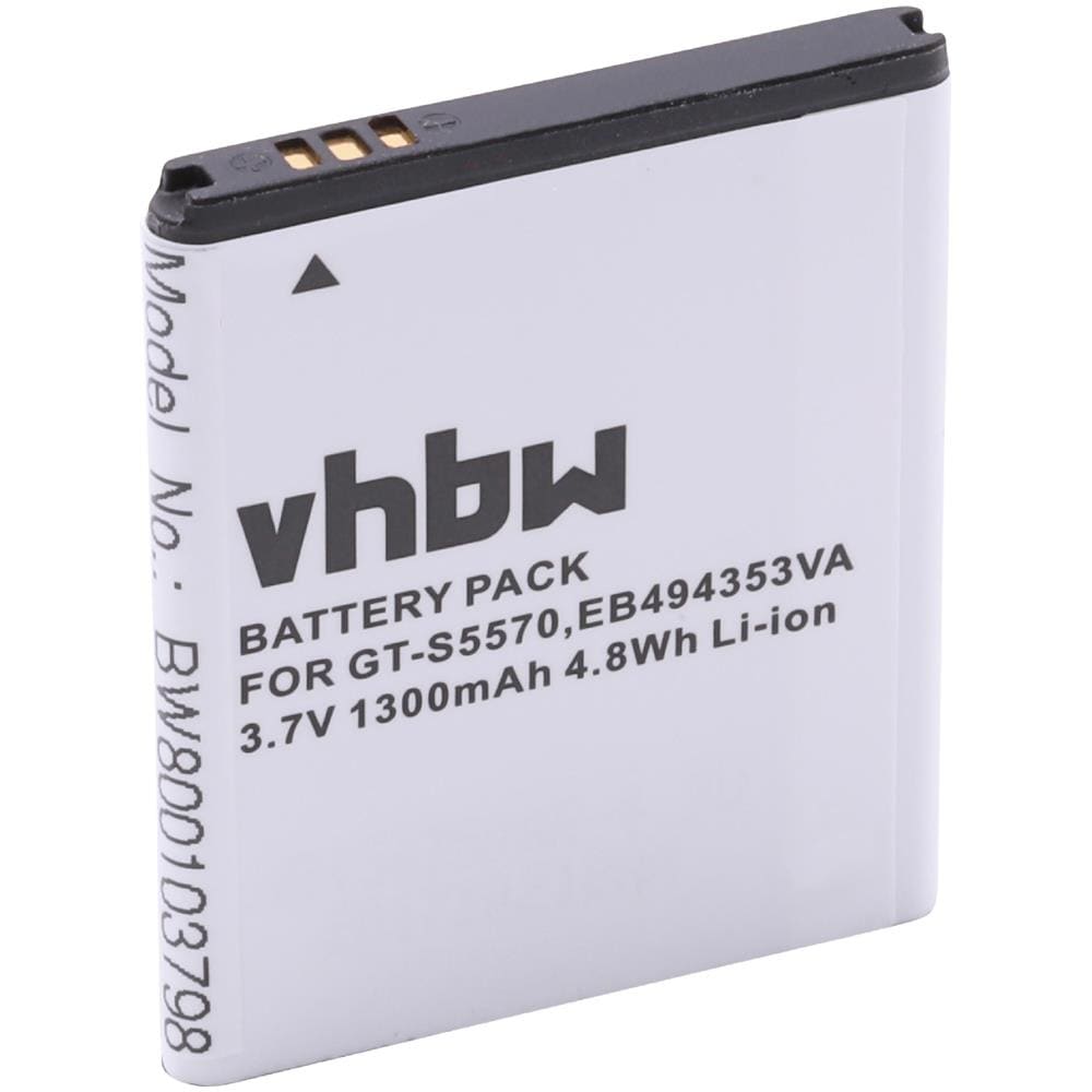 Batteria Sostituisce Samsung Eb494353va, Eb494353vu Per Smartphone Cellulare (1300mah, 3,7v, Li-ion)  - Foto 1