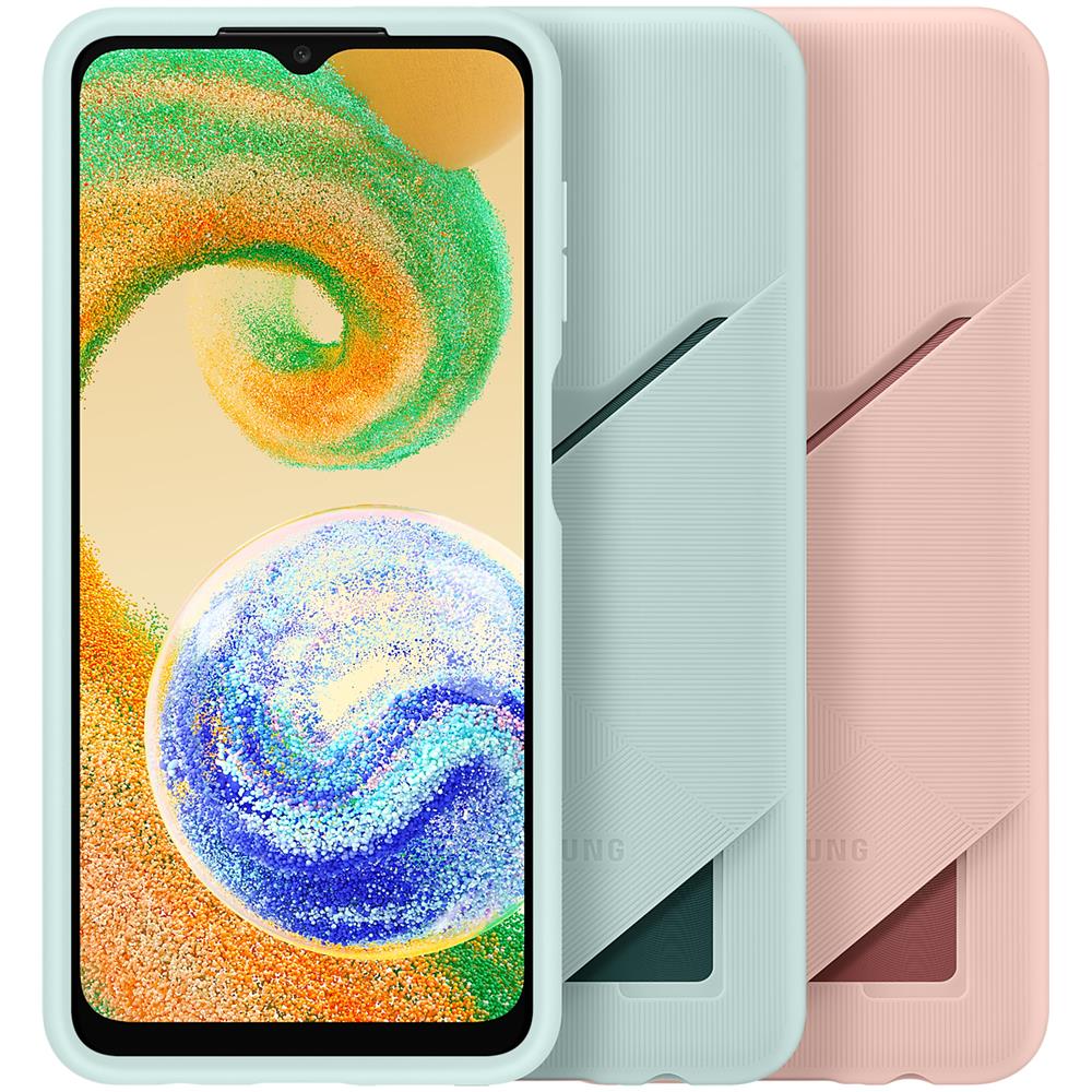 Cover Ef-oa047tzegww Con Card Slot Per Galaxy A04s Sm-a047f Rosa - Foto 2