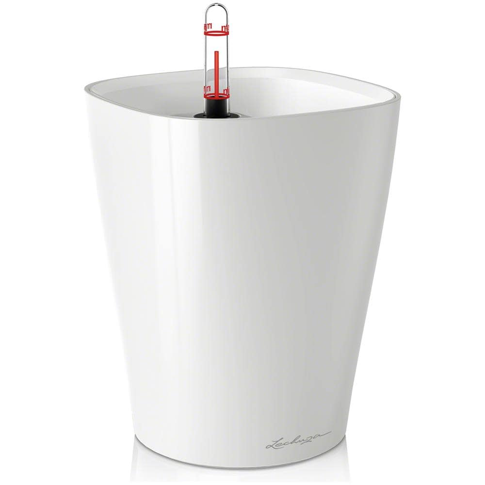 Fioriera DELTINI ALL-IN-ONE Bianco Lucido - Foto 1