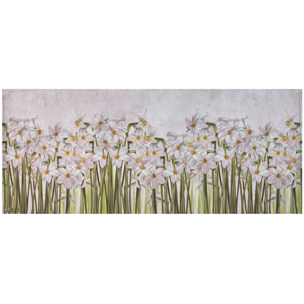 Tappeto Cucina Antiscivolo Stampa Digitale Emozioni Fantasia Narciso By Suardi 58x140 Narciso - Foto 1