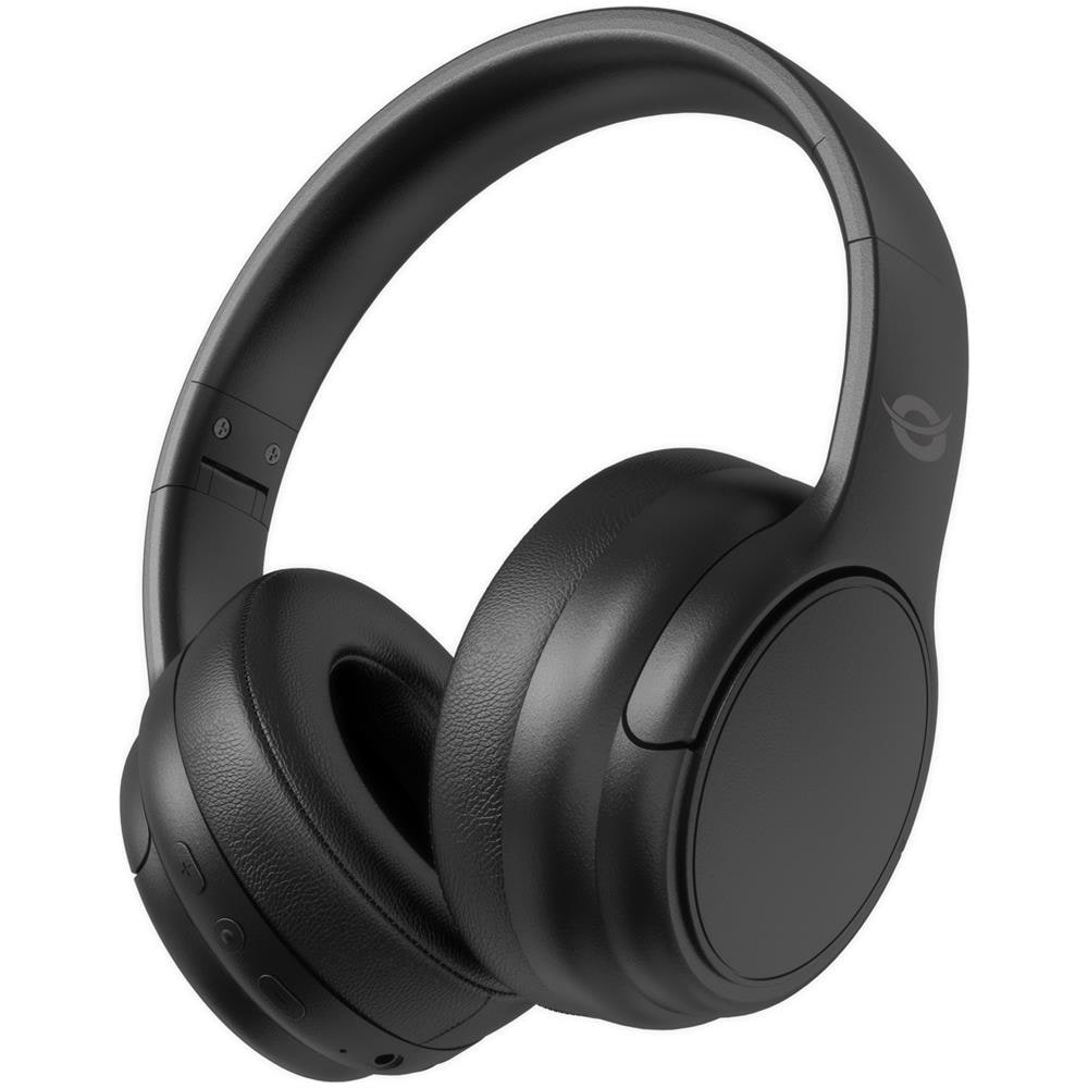 PARRIS03B cuffia e auricolare Con cavo e senza cavo A Padiglione Musica e Chiamate Bluetooth Nero - Foto 1
