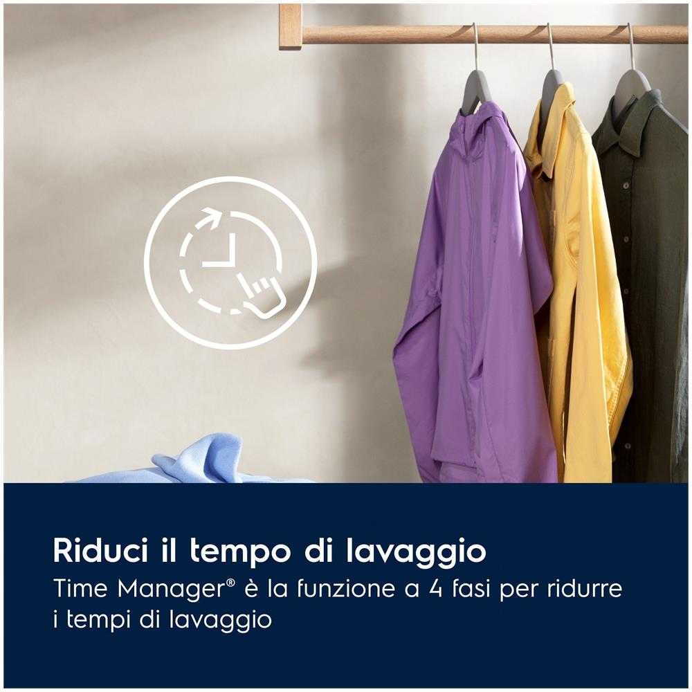 LAVATRICE CARICA FRONTALE 9 KG CLASSE A 1400 GIRI EW6F19BGZ MADE IN EUROPE - Foto 13