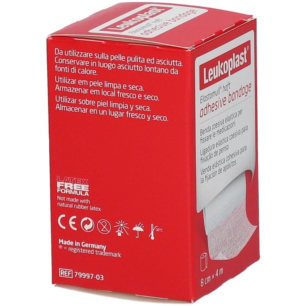 Benda Elastica Autoadesiva Elastomull Haft Compressione Forte 8X400 cm - Foto 5