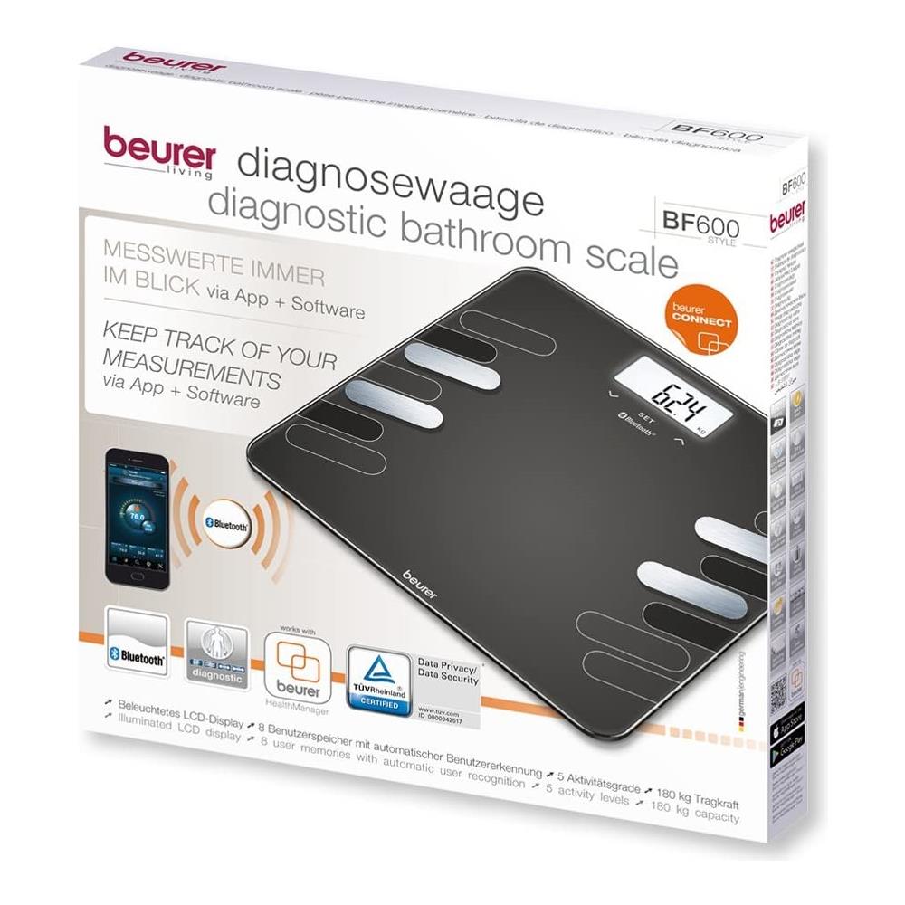 Bilancia Diagnostica con Connessione Bluetooth BF 600 Style - Foto 4